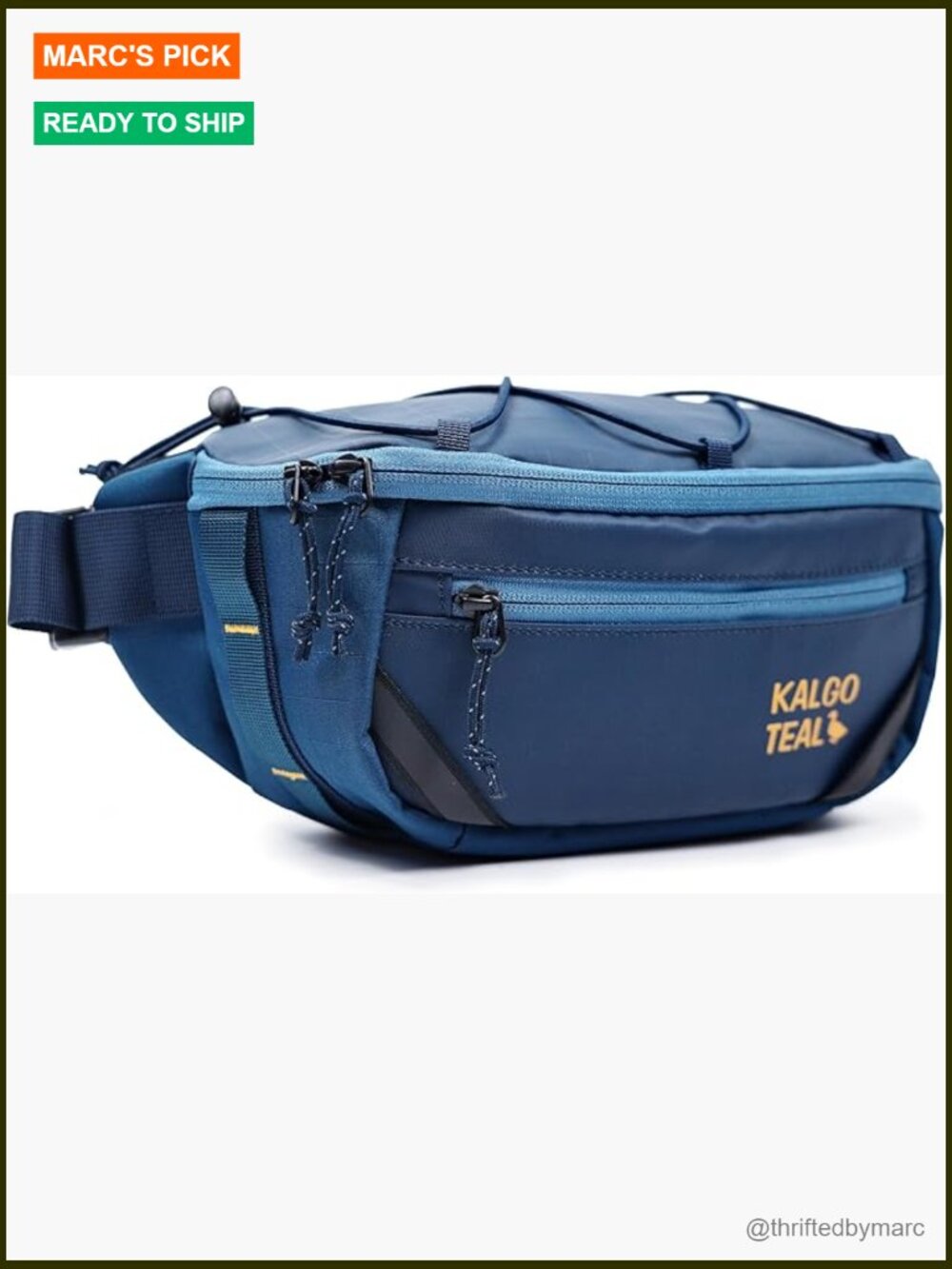 3l Water Repellent Travel Sling Bag With Adjustable Crossbody Strap